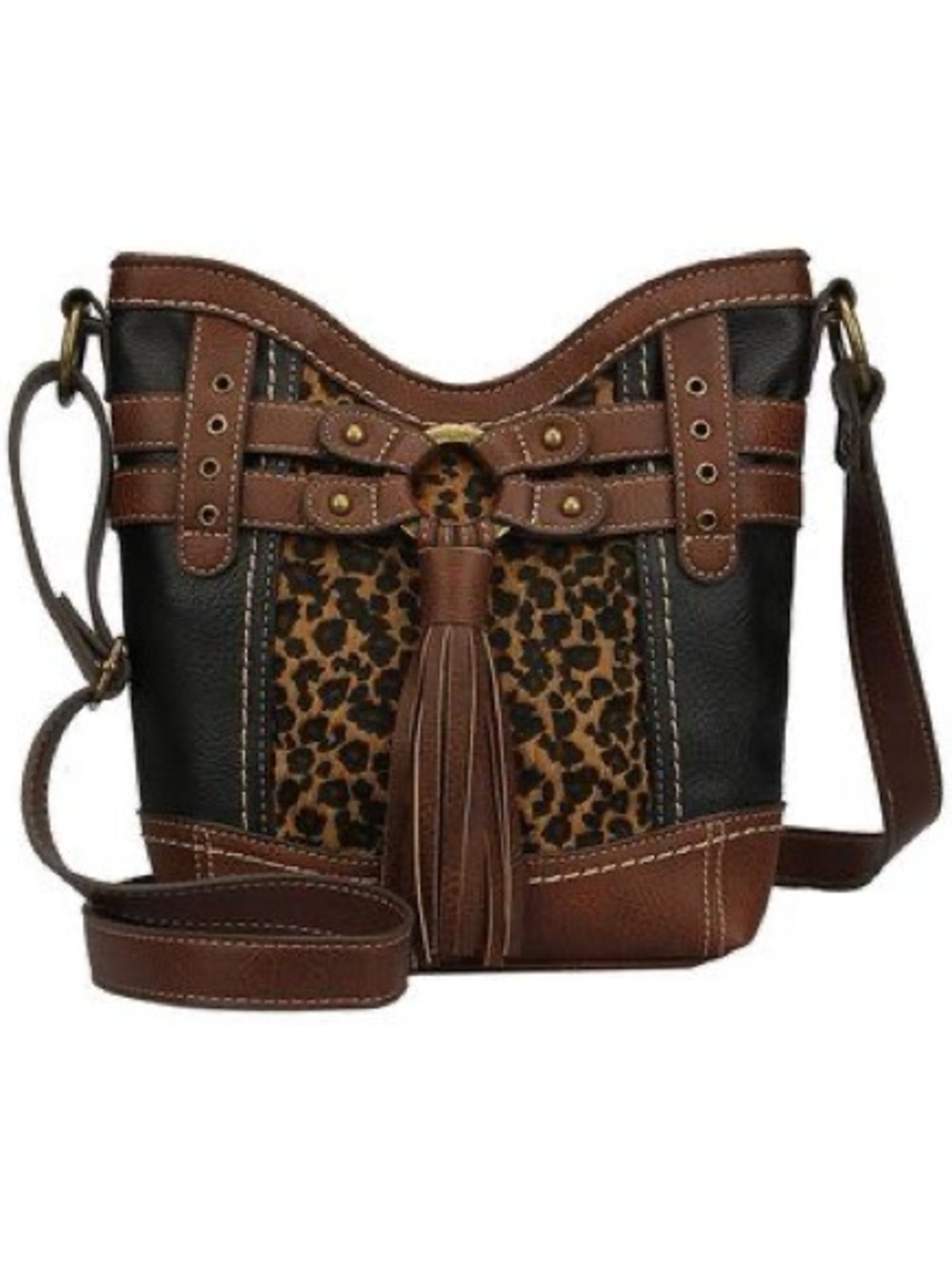 b.o.c. Leopard Print Crossbody